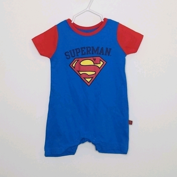 NWT Superman Romper 3-6m - Picture 1 of 5